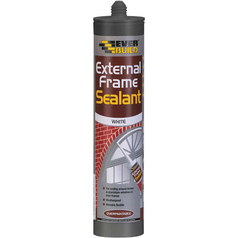 Window & Door External Frame Sealant 290ml White