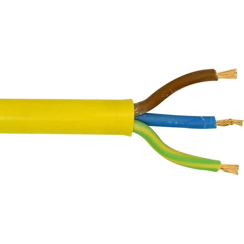 Pitacs Arctic PVC Cable (3183A) 2.5mm2 Yellow Drum