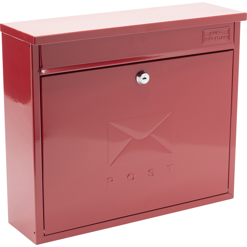Burg-Wachter Elegance Post Box Red
