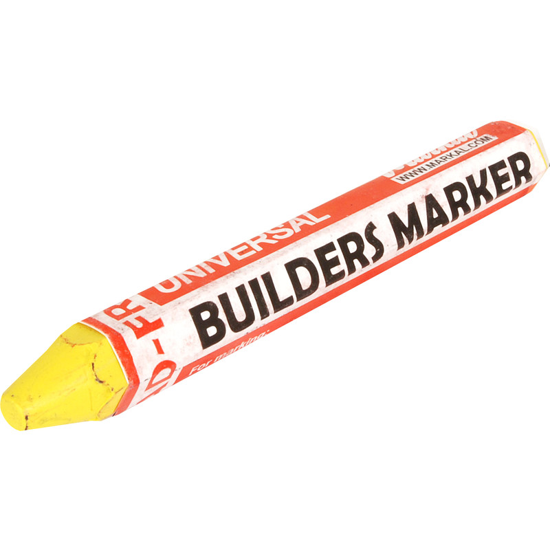 Markal Builders Marker Yellow