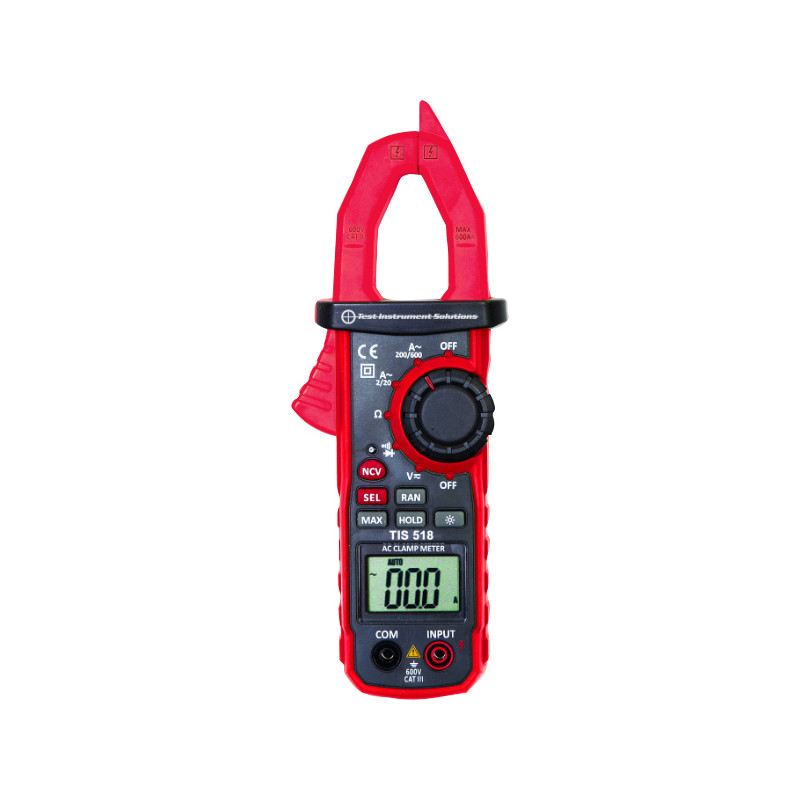 TIS 600 AMP AC Clamp Meter