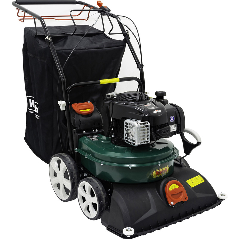 Webb Briggs & Stratton Petrol Walk Behind Vacuum Blower 140cc