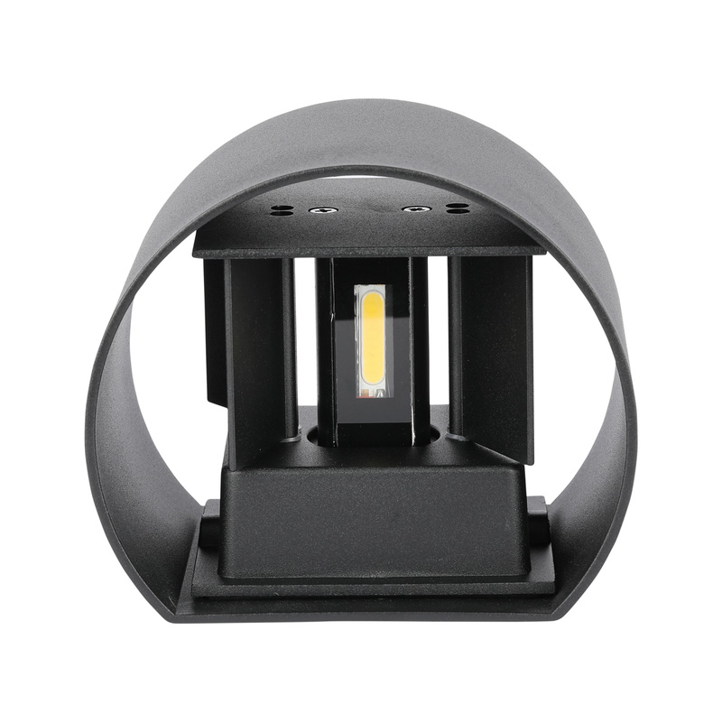 V-TAC 5W LED IP65 Wall Light with Adjustable Beam Angle Black 700lm 4000K