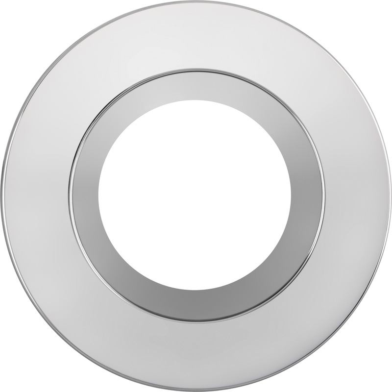 Luceco FType Regressed Bezel Accessory Steel