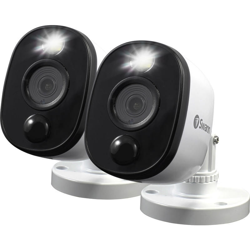 Swann 1080P DVR add on Camera Bullet with Warning Light