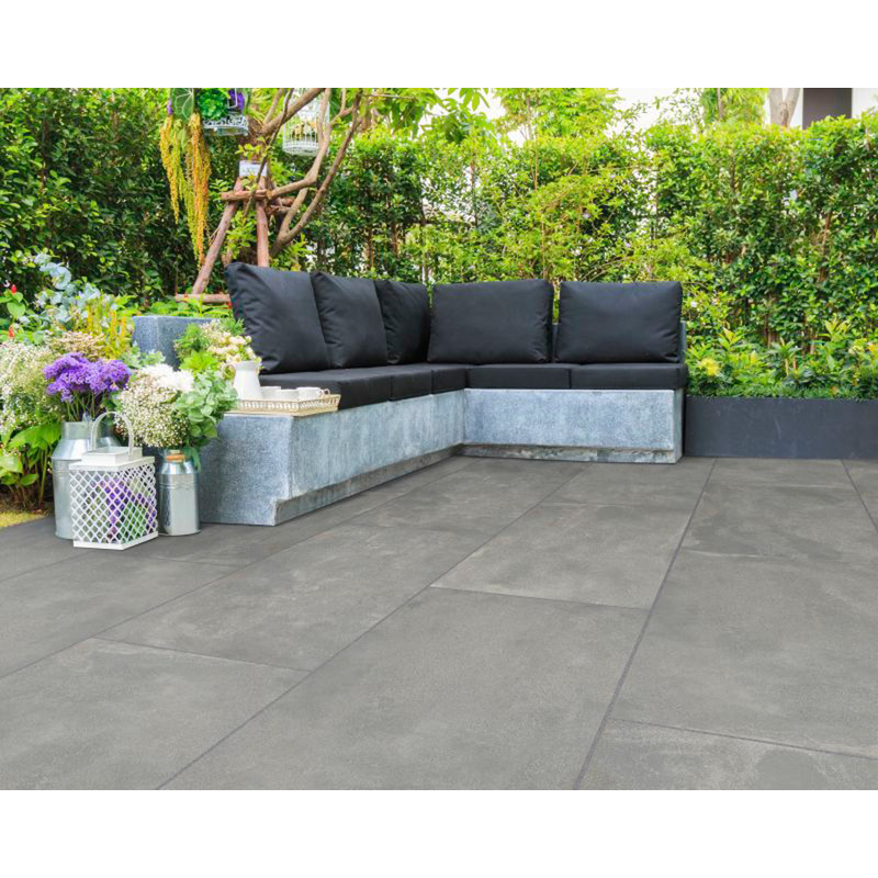 Marshalls Ardara Porcelain Paving Slabs Grey 600 x 1200 x 20mm