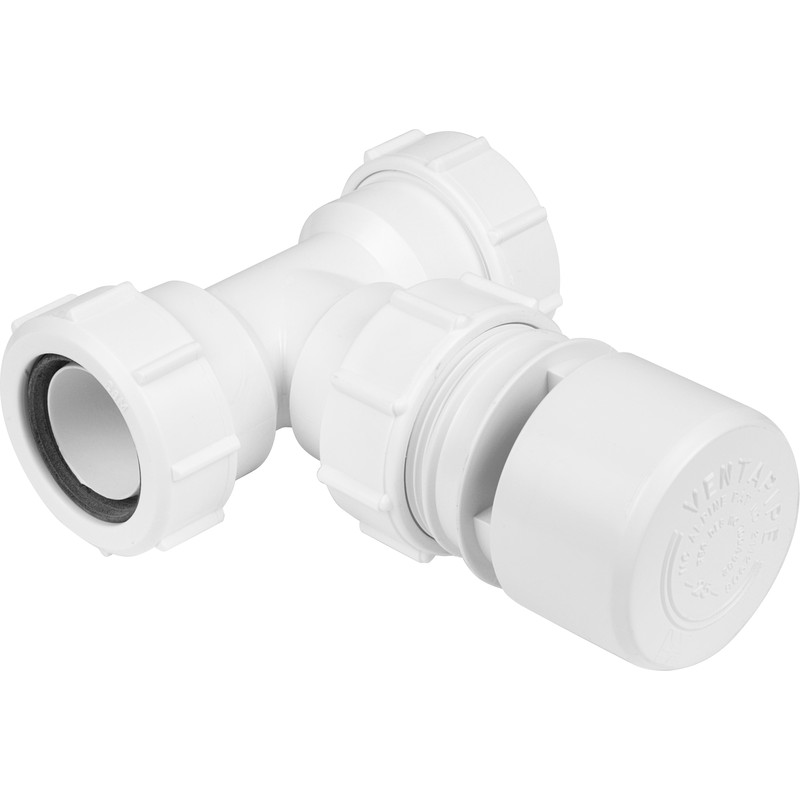 McAlpine VP4 Air Admittance Valve White