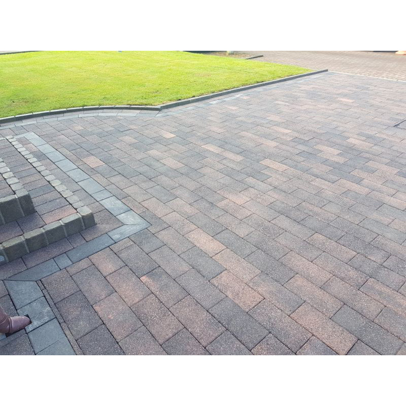 Marshalls Driveline Nova Coarse Block Paving Brindle 300 x 150 x 50mm