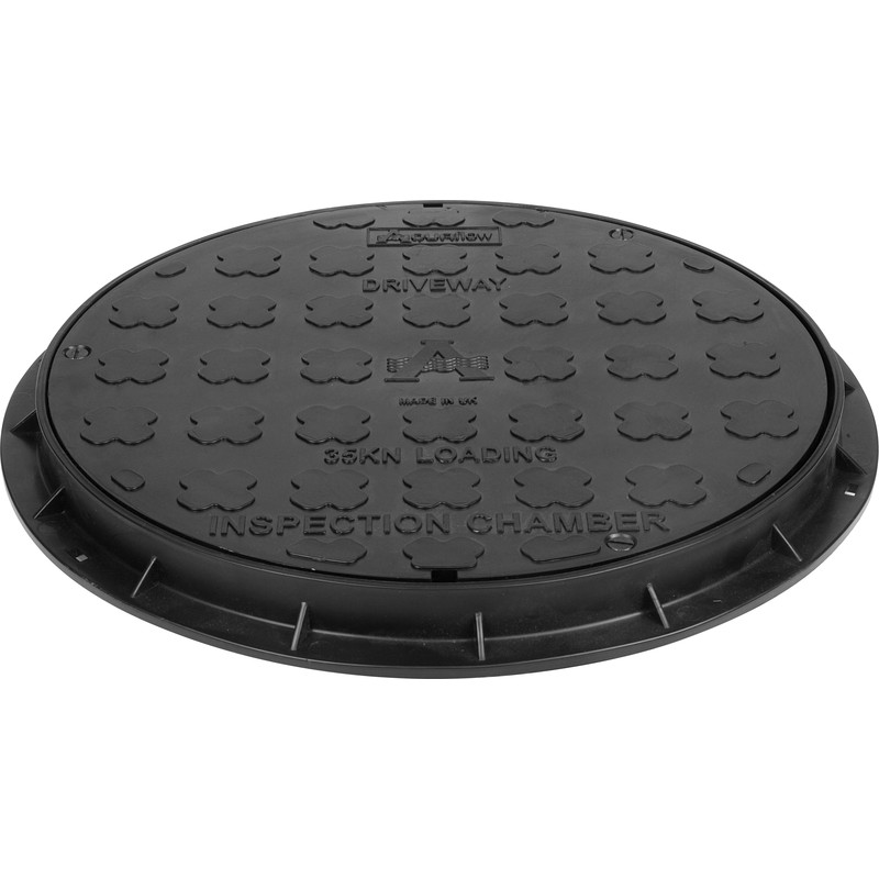 Large Inspection Cover & Frame Round