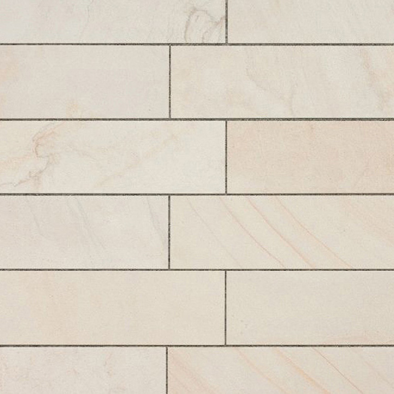 Marshalls Sawn Versuro Linear Paving Slabs Caramel Cream 1210 x 310 x 22mm