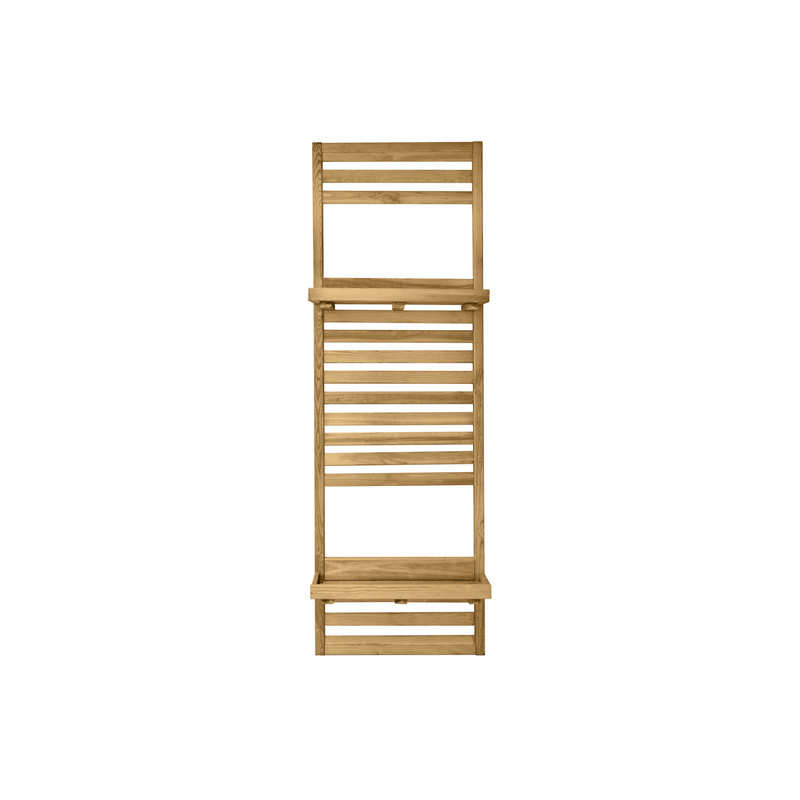 Forest Garden Slatted Wall Planter 1 Shelf 180cm(h) x 60cm(w) x 18cm(d)
