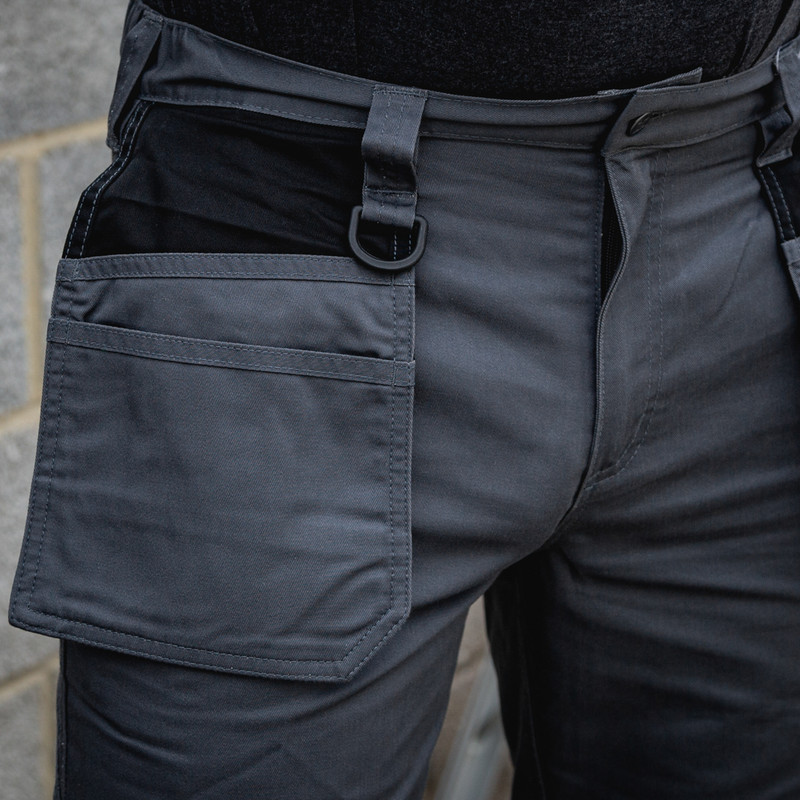 Maverick Holster Trousers 34" R Grey/Black