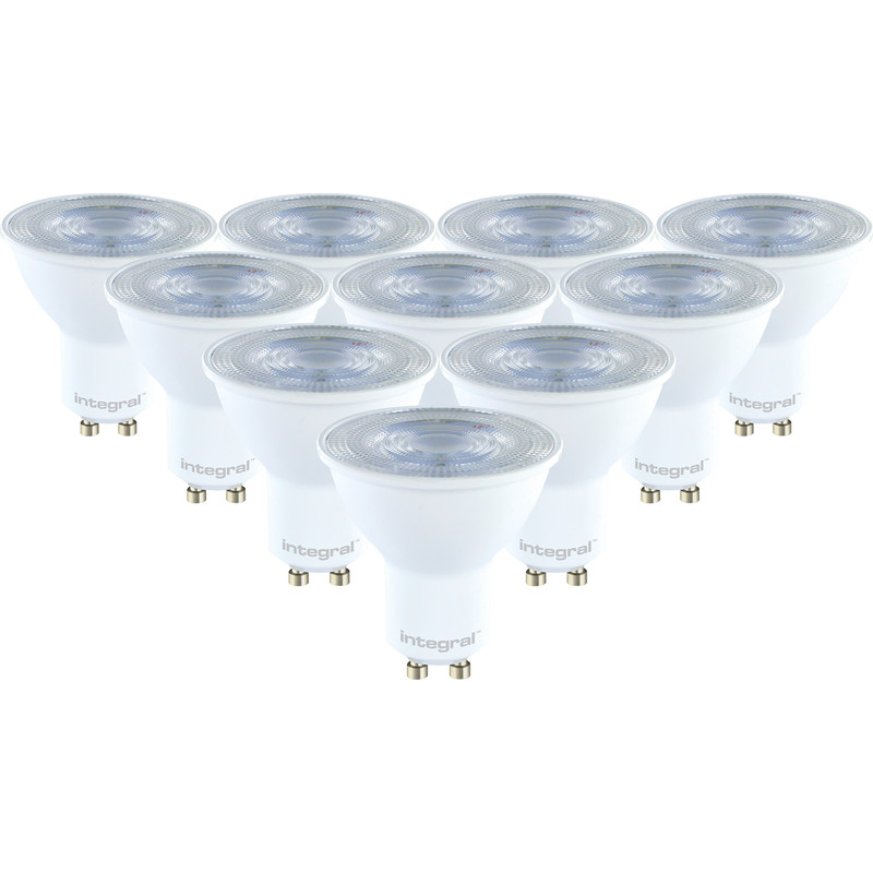 Integral LED Classic GU10 Dimmable Lamp Bulb 3.6W Cool White 345lm