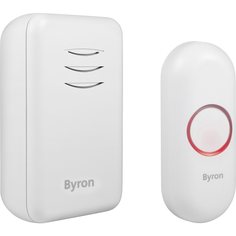 Byron Wireless Doorbell Set Portable