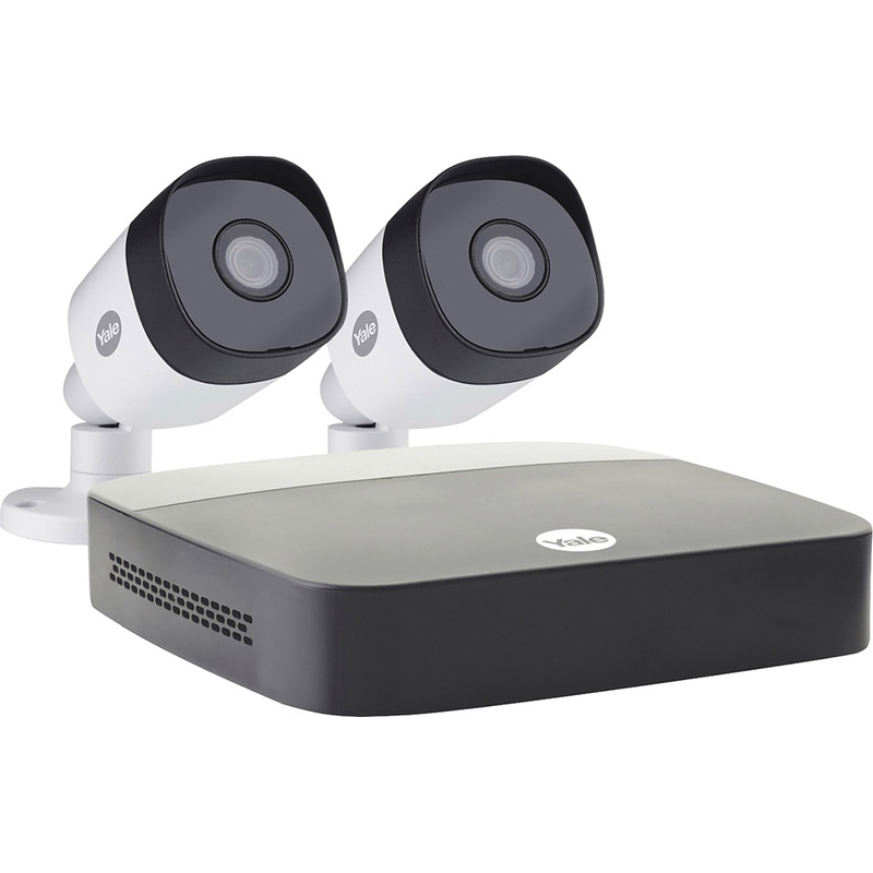 Yale 1080P Essentials CCTV System 2-Camera Kit