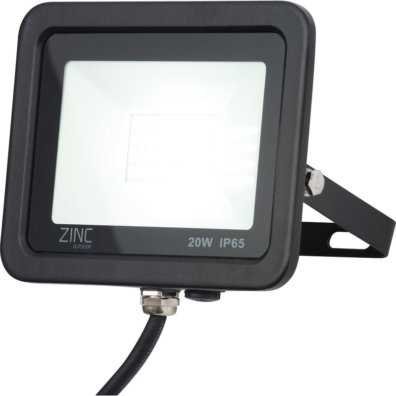 Zink Slim LED Floodlight IP65 20W 1600lm