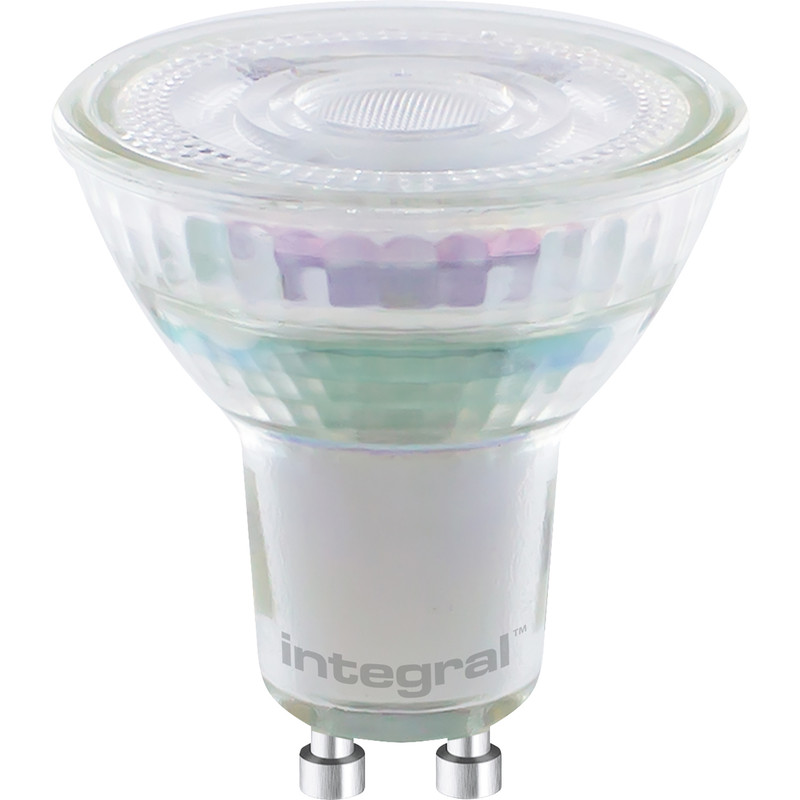 Integral LED WarmTone GU10 Lamp Dimmable 4.6W 1800k - 2700k 350lm