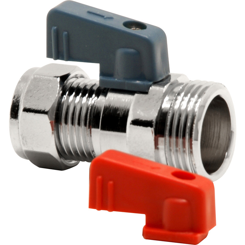 Pegler Washing Machine Valve Straight 15mm x 3/4"