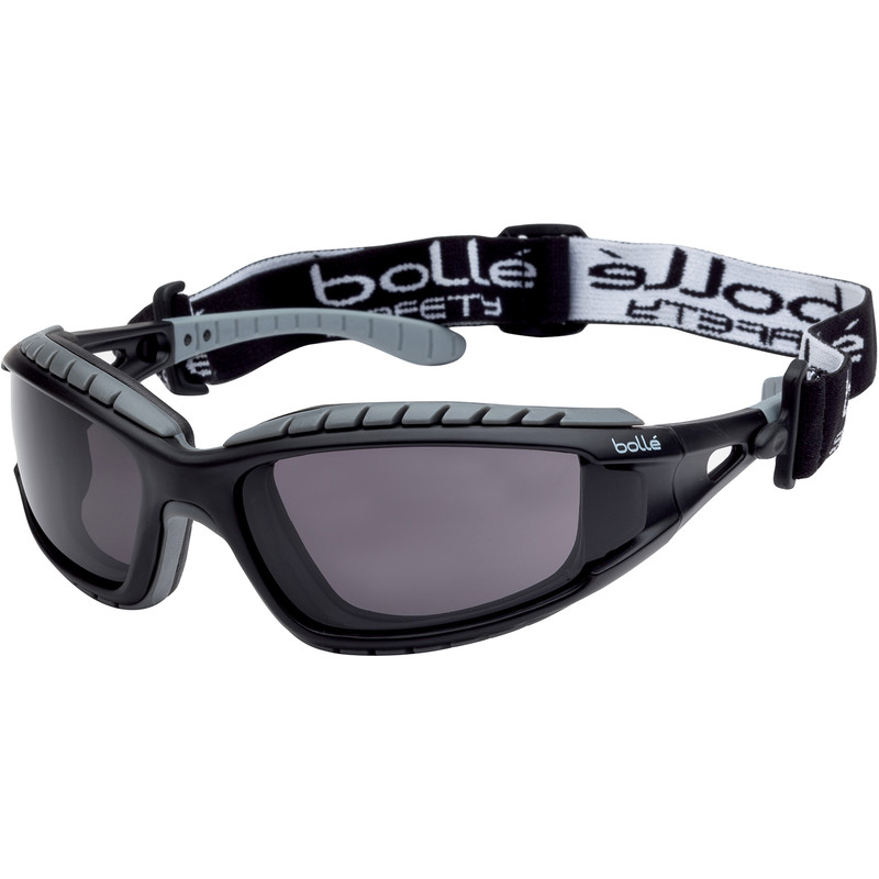 Bolle Tracker Hybrid Safety Glasses Smoke