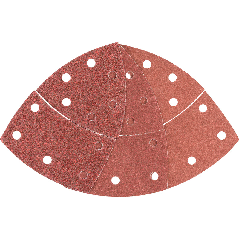 Bosch Mixed Grit Detail Sanding Sheet Set 102 x 155mm