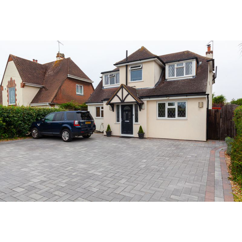 Marshalls Driveline Nova Smooth Block Paving Pebble Grey 300 x 150 x 50mm