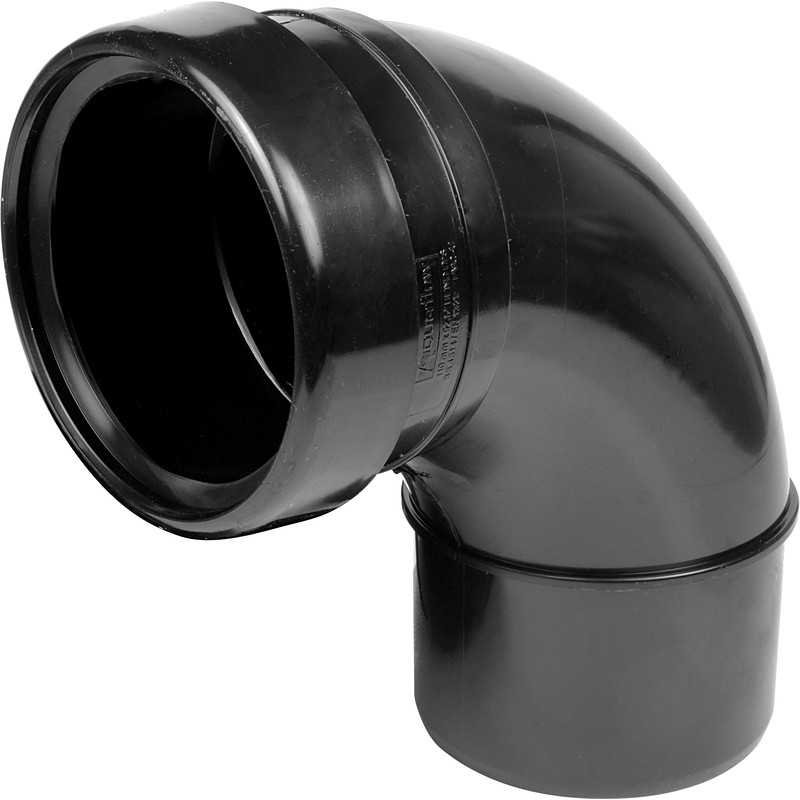 Bend 110mm 92.5° Socket / Spigot Black