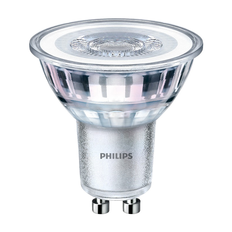 Philips LED GU10 Glass Lamp 3.5W Cool White 275lm