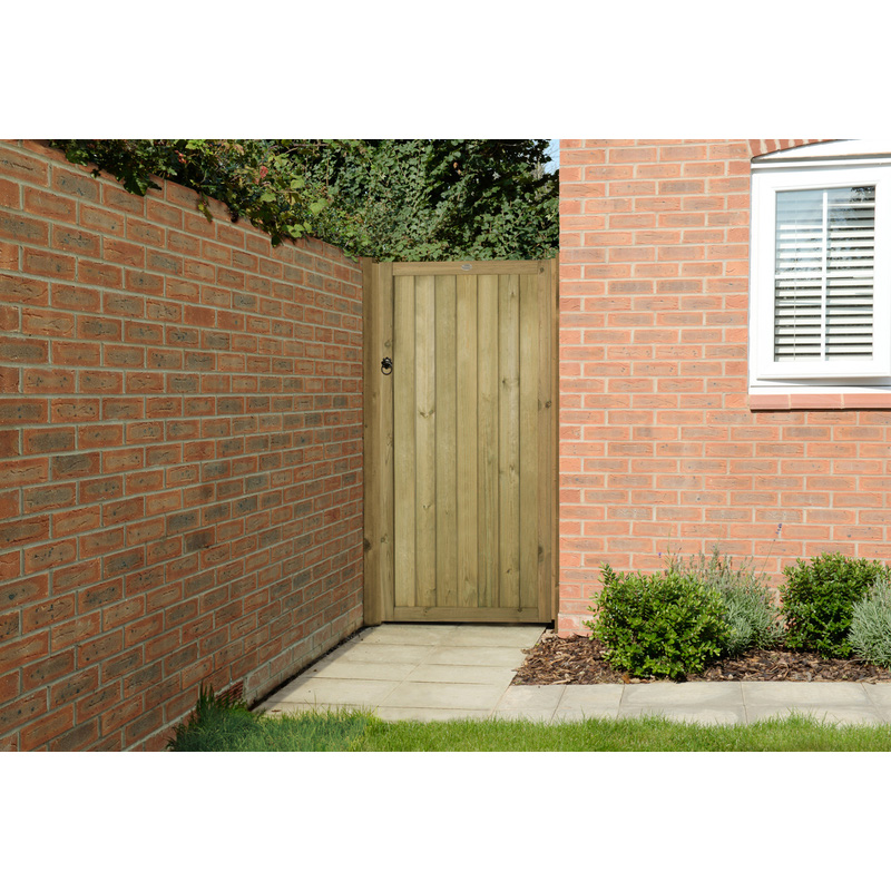 Forest Garden 6ft Vertical Tongue & Groove Gate 3' x 6'
