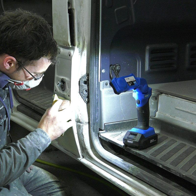 Draper D20 20V LED Flexible Inspection Light Body Only