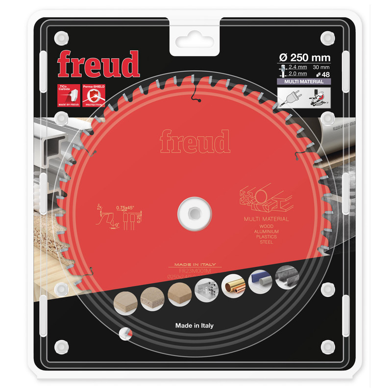 Freud Multi Material Circular Saw Blade 250 x 30 x T48