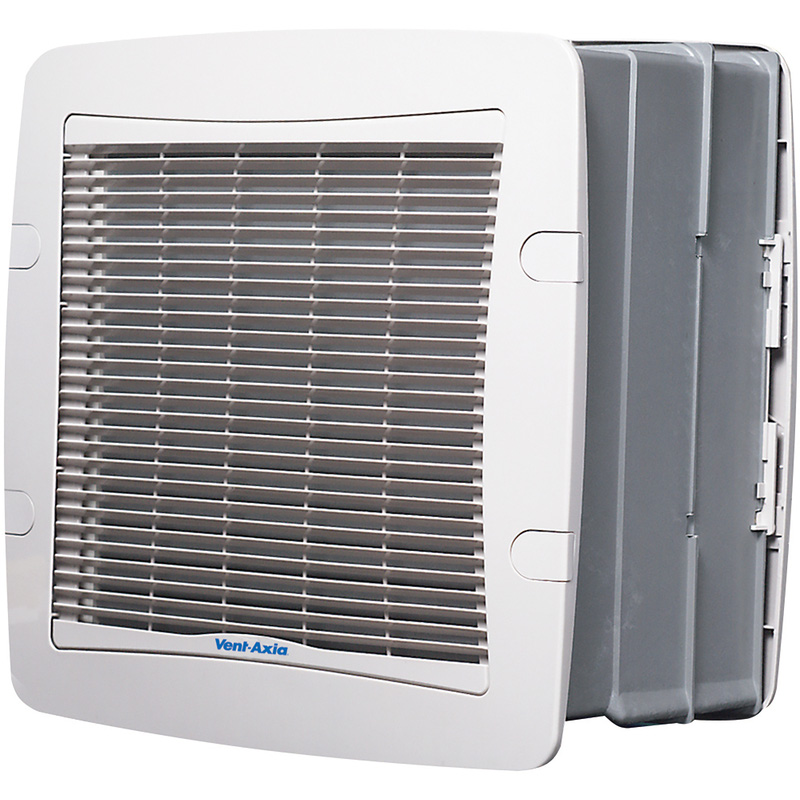 Vent-Axia 7" Wall Extractor Fan Soft-Tone Grey 40W/220-240V