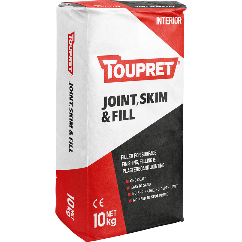 Toupret Joint, Skim & Fill 10kg