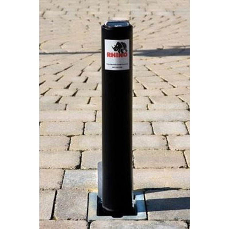 Marshalls Telescopic Driveway Security Post Black