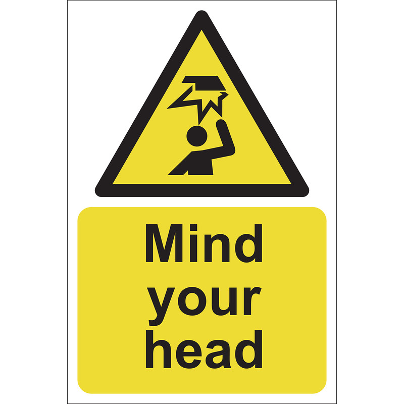 Mind Your Head Sign 200 x 300mm