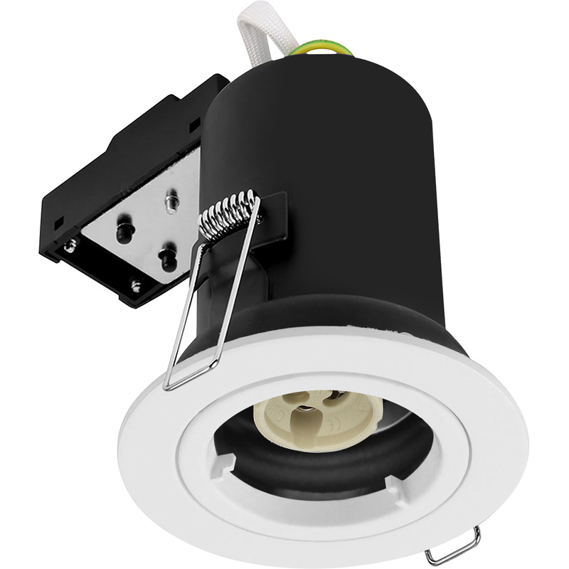 Fire Rated Cast GU10 Downlight White