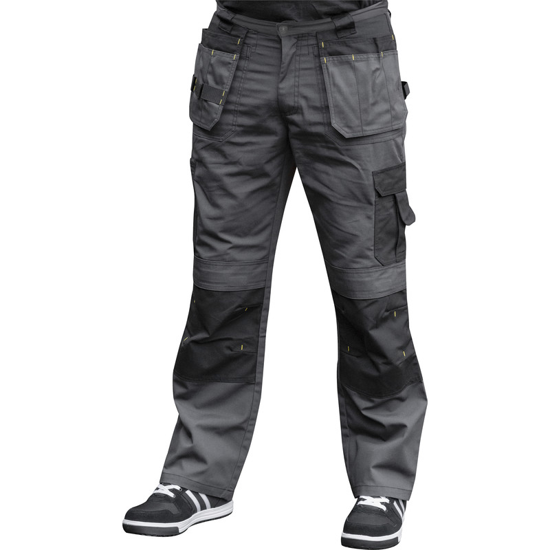 Stanley Huntsville Holster Pocket Trousers 32" R Grey