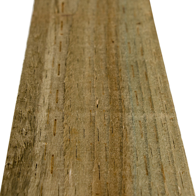 Forest Garden Green Incised Fence Post 8ft