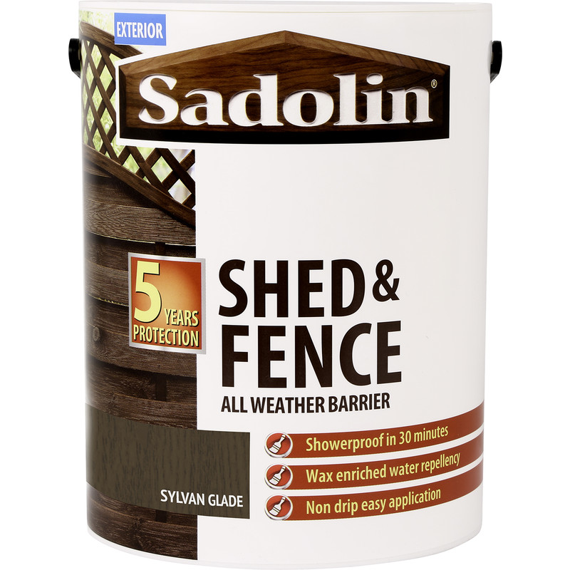 Sadolin Shed & Fence Treatment 5L Sylvan Glade