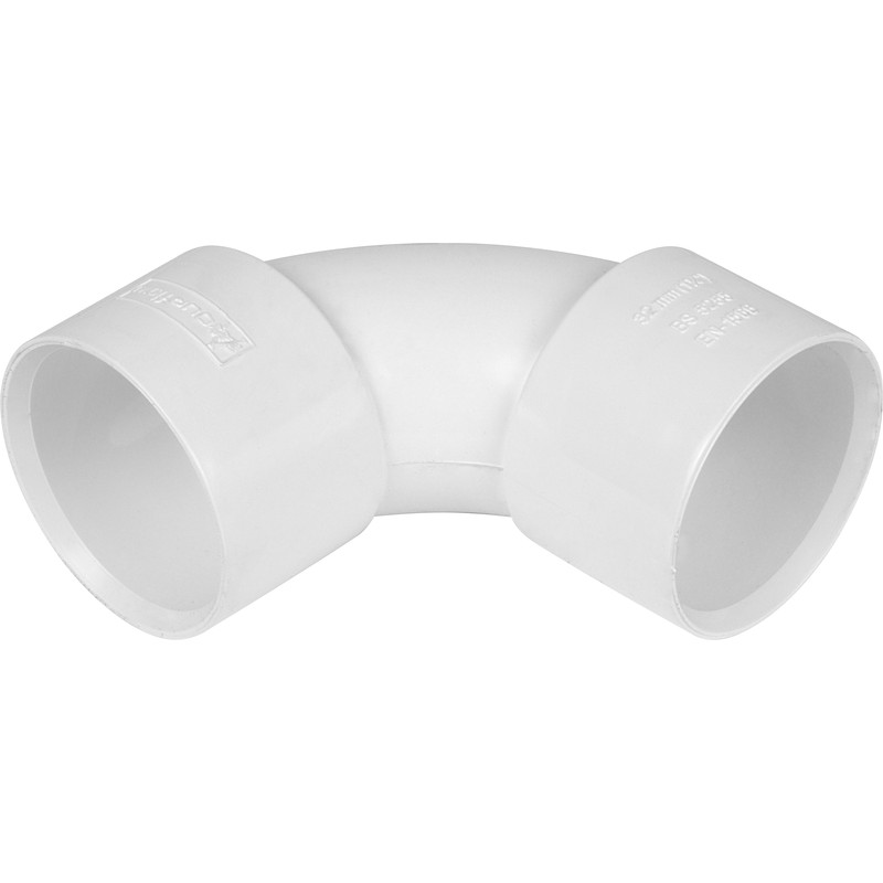 Solvent Weld Bend 92.5° 32mm White