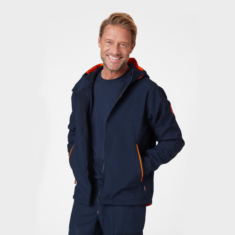 Helly Hansen Chelsea Evolution Softshell Jacket X Large Navy