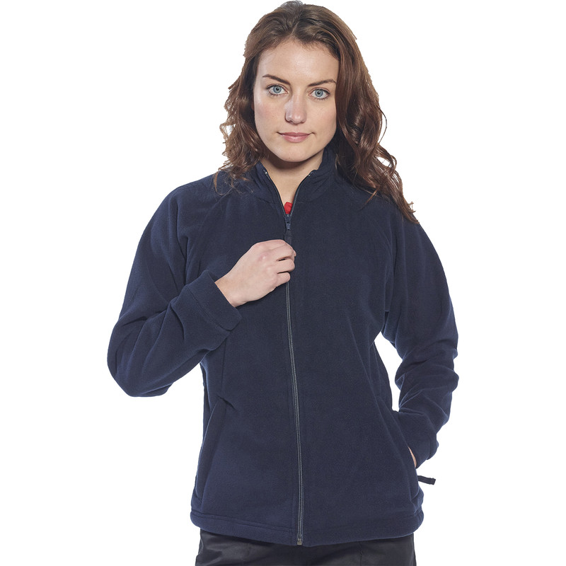 Womens Fleece Large Navy