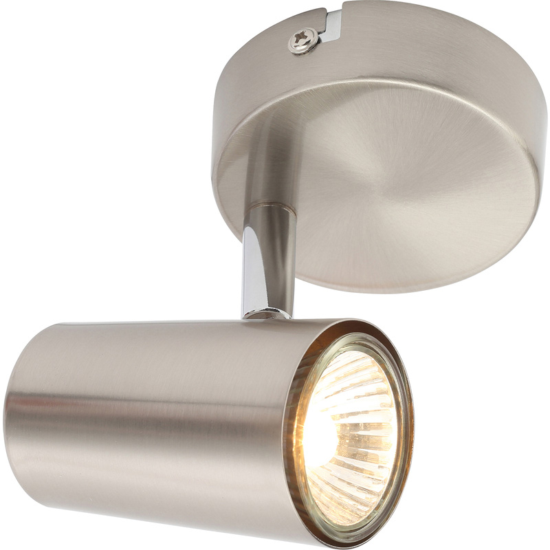 Harvey Spotlight Satin Nickel