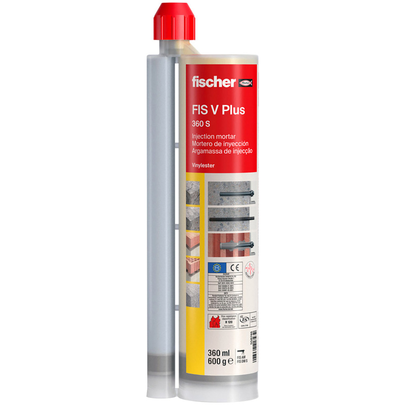 Fischer FIS  V Plus 360 Injection Resin Cartridge size 360ml
