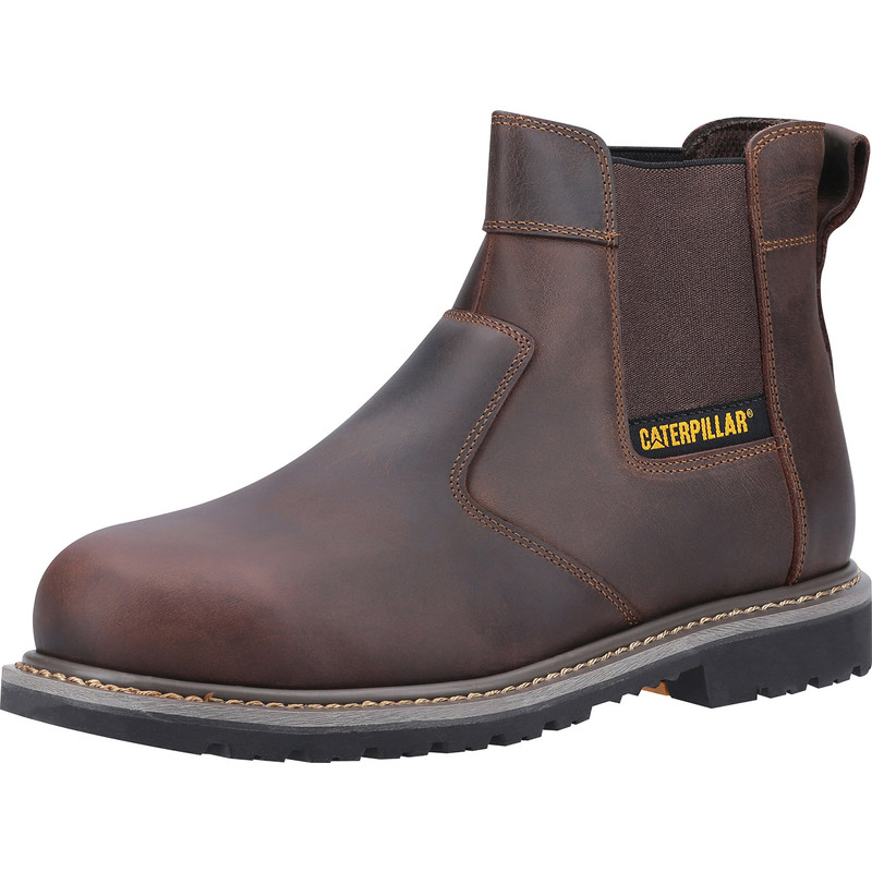 CAT Powerplant Dealer Safety Boot Brown Size 8
