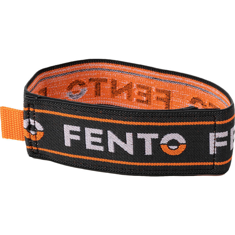 Fento Original Velcro Knee Pad Straps Black/Orange