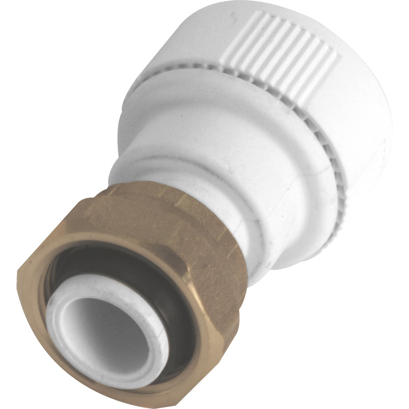 Hep2O Straight Service Valve 15mm x 1/2" BSPP