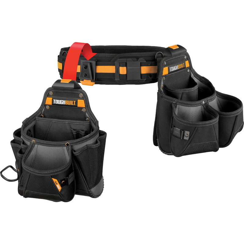 ToughBuilt ClipTech™ Tool Storage 3 Piece Trades Tool Belt Set