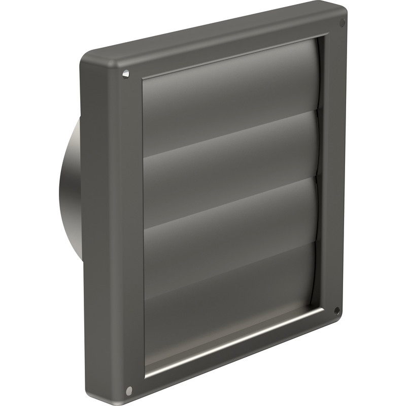 Stainless Steel Wall Outlet Gravity Flaps 100mm