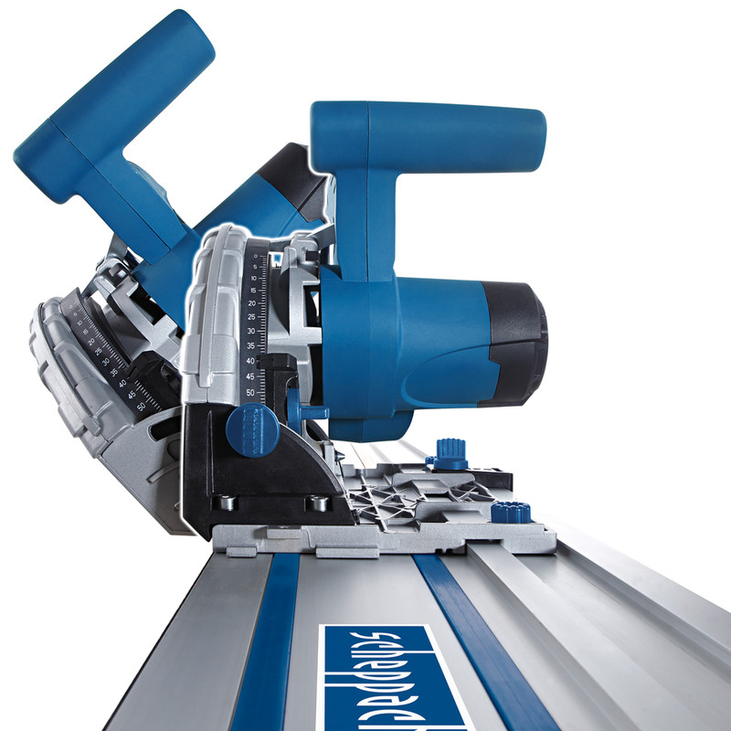 Scheppach PL55-P2 160mm Plunge Saw + 2800mm Guide Rails 230V