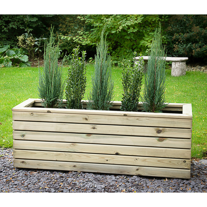 Forest Garden Linear Planter - Long 44cm (h) x 120cm (w) x 40cm (d)